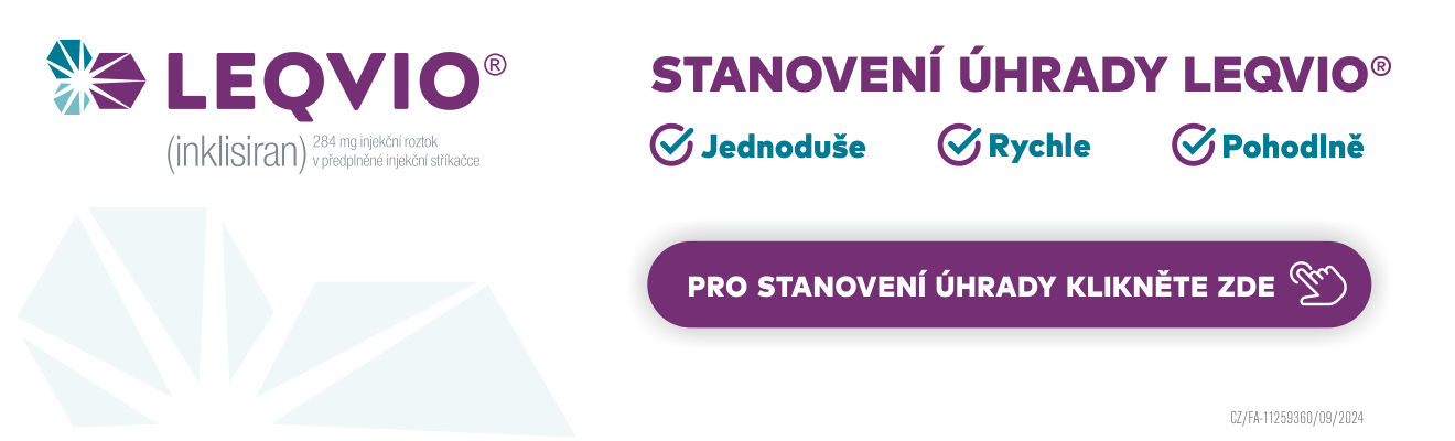 Stanovení úhrady přípravku Leqvio