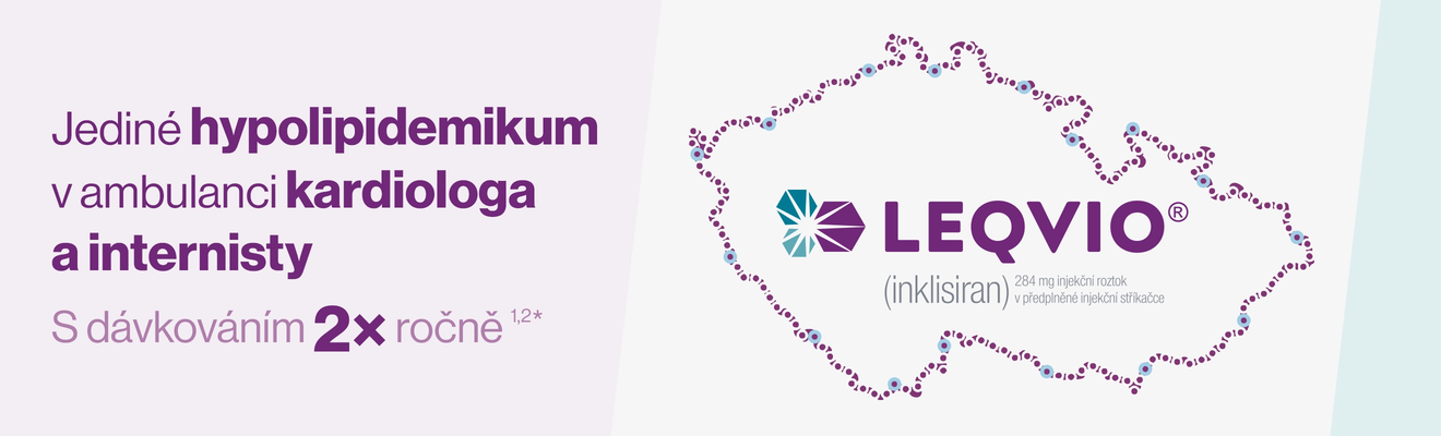 České zkušenosti s léčbou přípravkem LEQVIO® aneb Kolegové kolegům