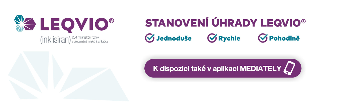 Stanovení úhrady přípravku LEQVIO® jednoduše, rychle a pohodlně