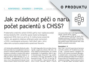Reprint: Jak zvládnout péči o narůstající počet pacientů s CHSS?